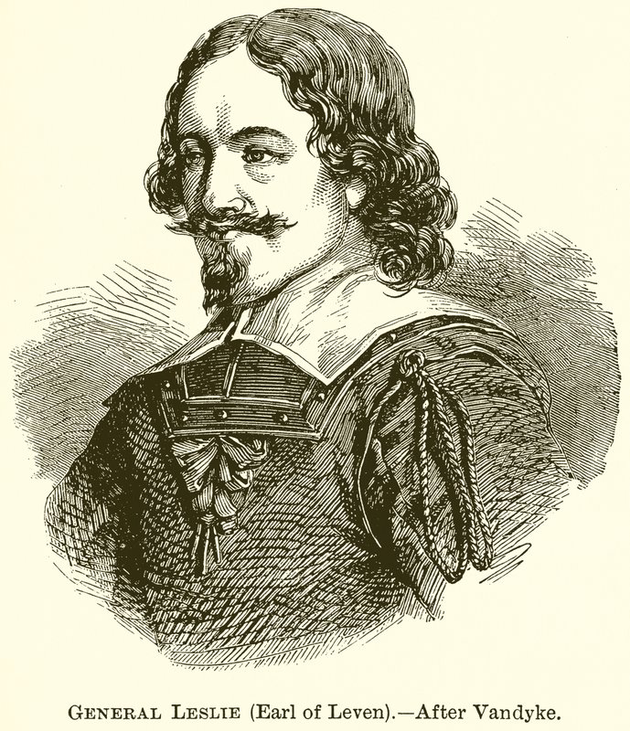 Kenraali Leslie (Earl of Leven) tekijältä English School