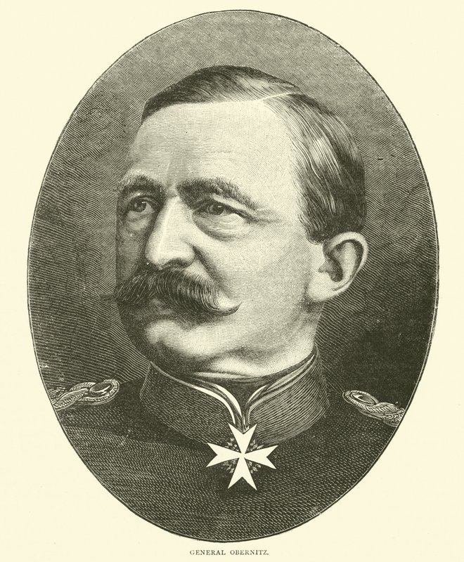Kenraali Obernitz, lokakuu 1870 tekijältä English School