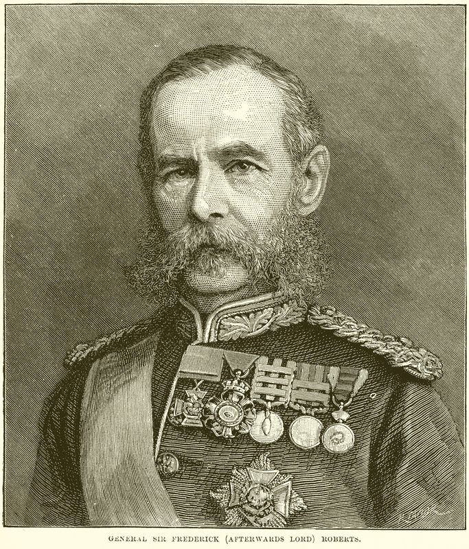 Kenraali Sir Frederick (jälkeenpäin Lord) Roberts tekijältä English School