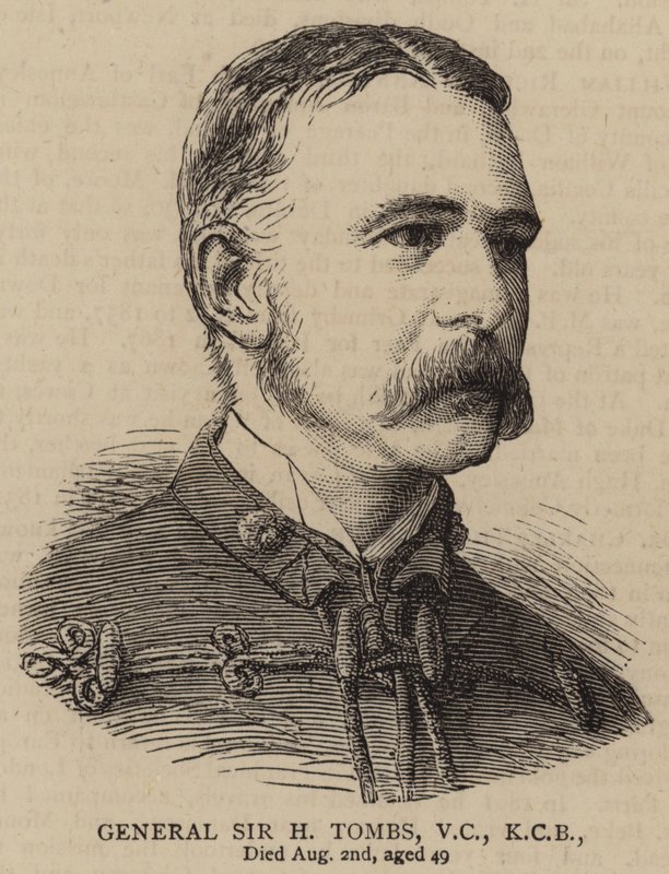 Kenraali Sir H Tombs, VC, KCB (kaiverrus) (kaiverrus) tekijältä English School