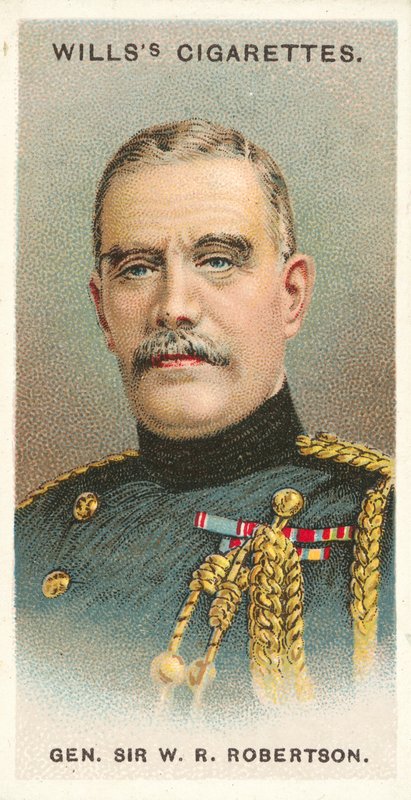 Kenraali Sir W R Robertson (chromolitho) tekijältä English School
