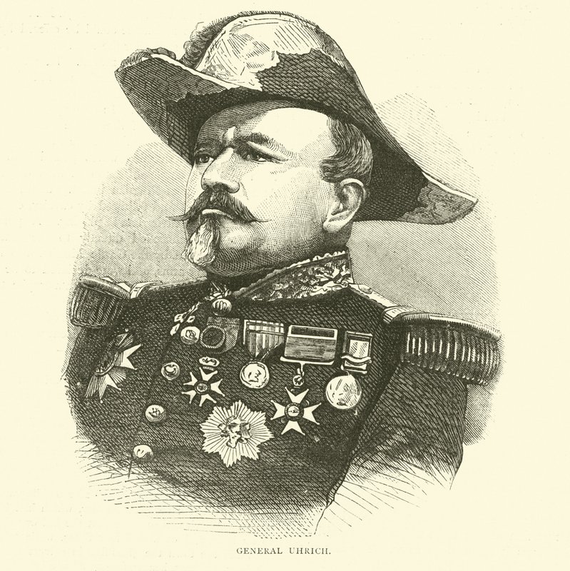 Kenraali Uhrich, syyskuu 1870 tekijältä English School