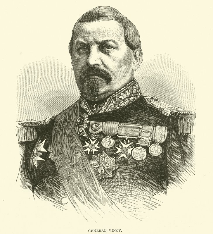 Kenraali Vinoy, lokakuu 1870 tekijältä English School