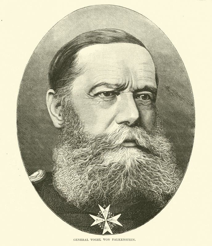 Kenraali Vogel von Falkenstein, syyskuu 1870 tekijältä English School