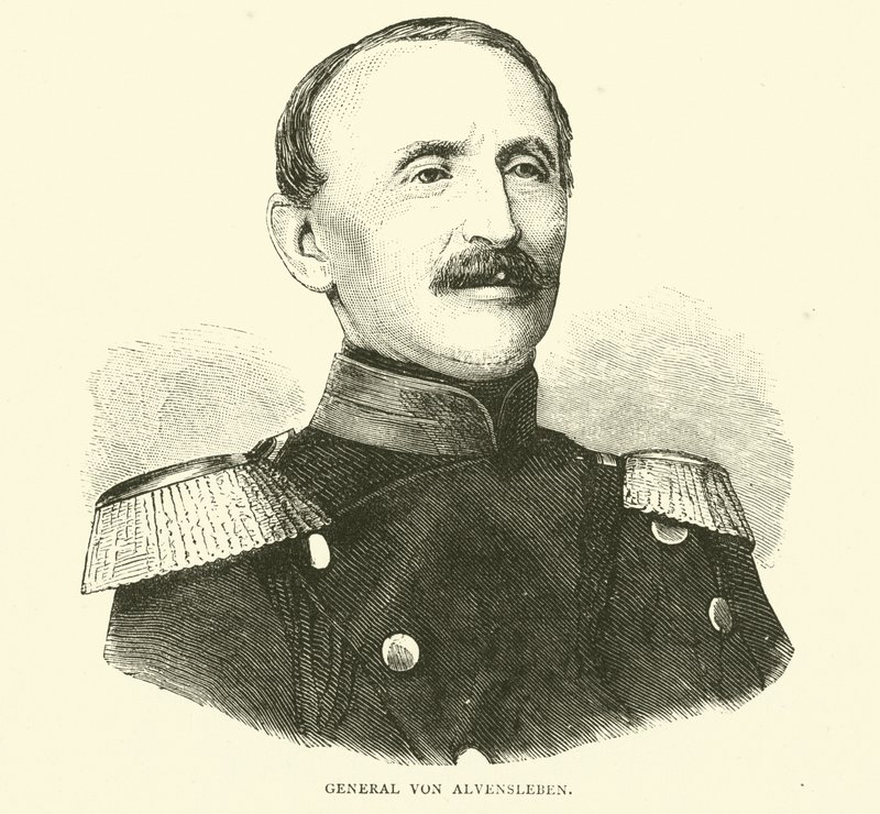 Kenraali von Alvensleben, marraskuu 1870 tekijältä English School