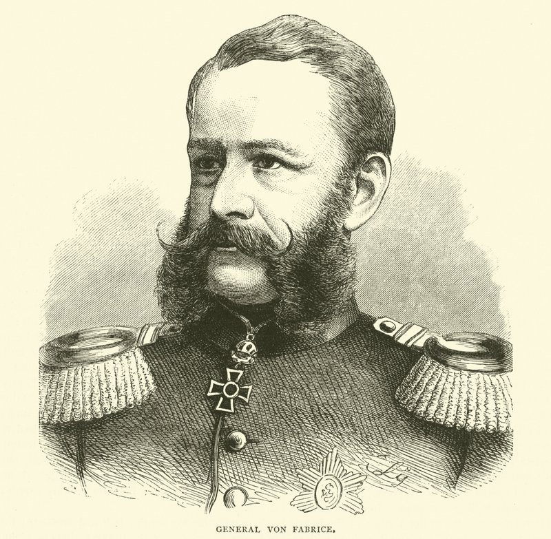 Kenraali Von Fabrice, lokakuu 1870 tekijältä English School
