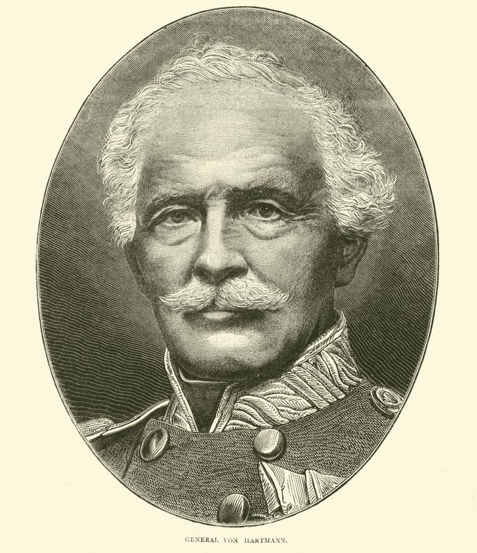 Kenraali von Hartmann, lokakuu 1870 tekijältä English School