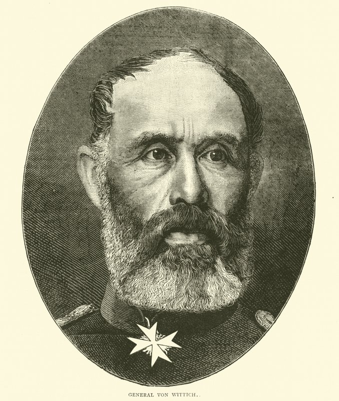 Kenraali Von Wittich, lokakuu 1870 tekijältä English School
