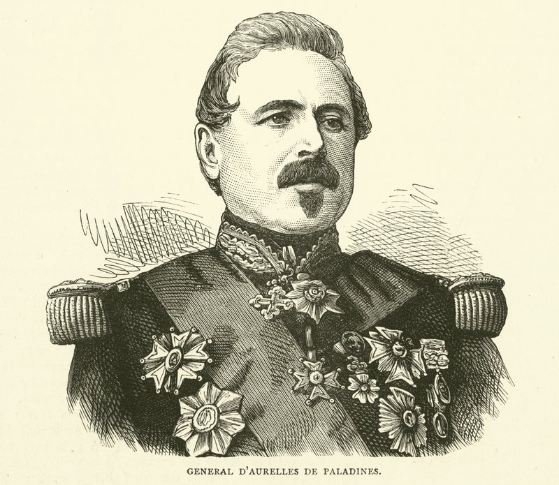 Kenraali dAurelles de Paladines, joulukuu 1870 tekijältä English School