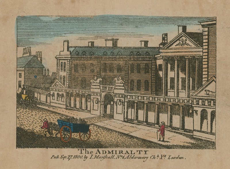 Yleiskuva Admiraltysta tekijältä English School