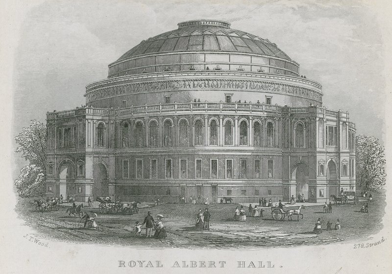 Yleiskuva Royal Albert Hallista tekijältä English School
