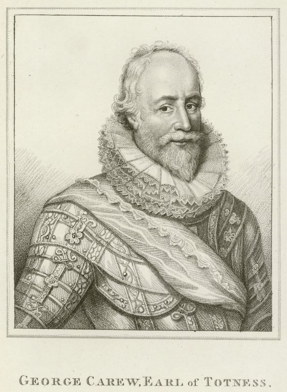 George Carew, Earl of Totness (kaiverrus) tekijältä English School