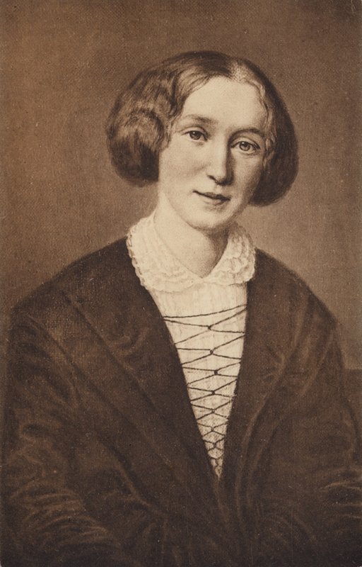 George Eliot (1819-1880), englantilainen kirjailija tekijältä English School