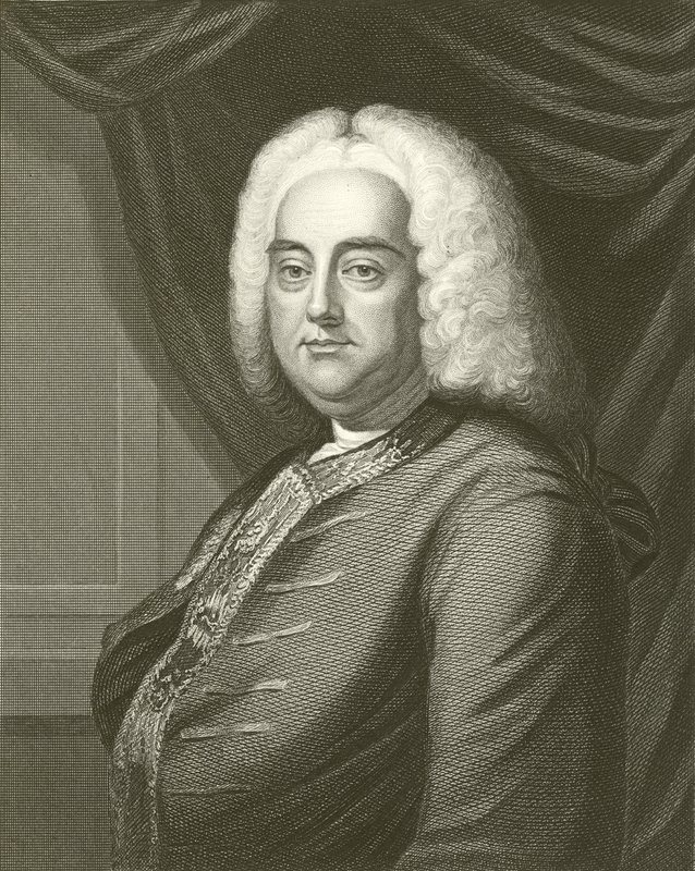 George F Händel tekijältä English School
