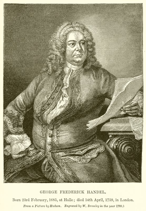 George Frederick Händel tekijältä English School