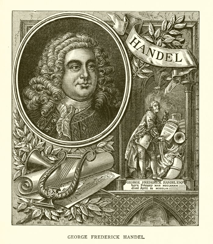 George Frederick Händel tekijältä English School