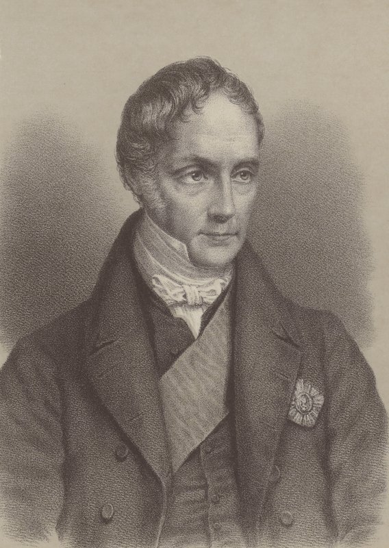 George Hamilton Gordon, Aberdeenin 4. jaarli, Britannian pääministeri 1852-1855 (litho) tekijältä English School