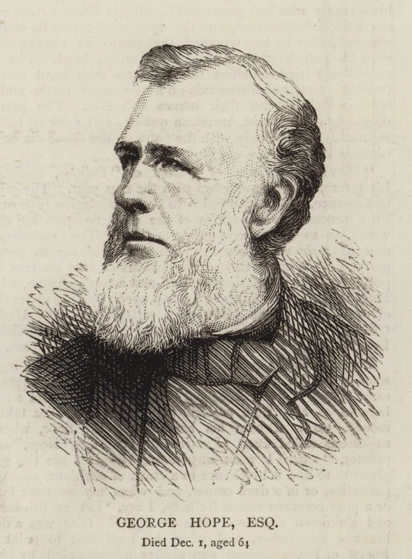 George Hope, Esquire (kaiverrus) tekijältä English School