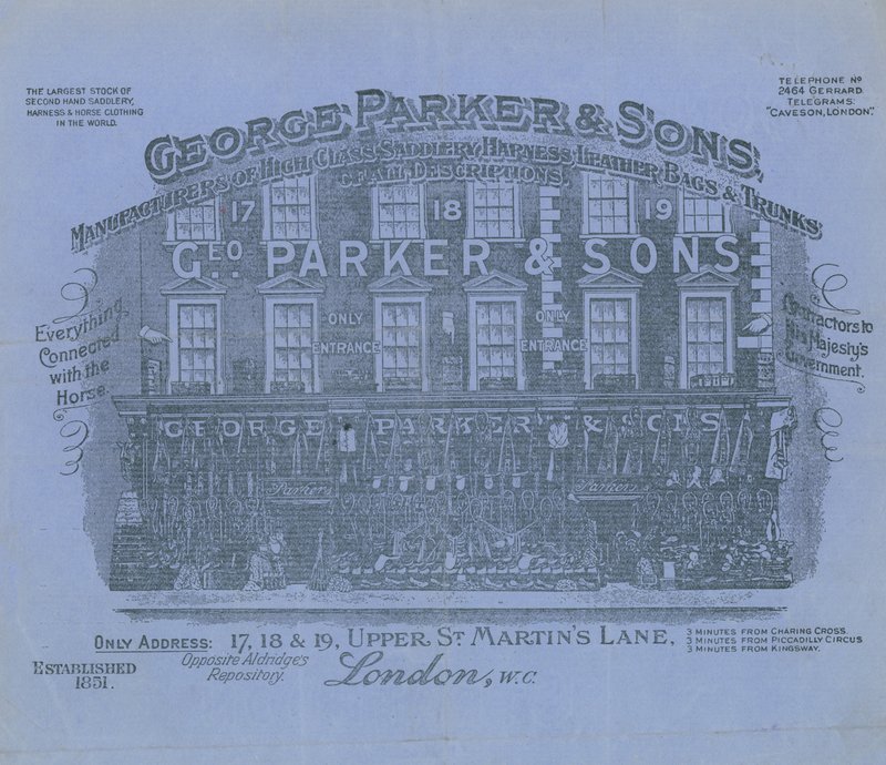 George Parker & Sons -kauppa tekijältä English School