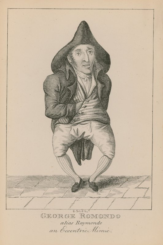 George Romondo, alias Raymondo, eksentrinen matkija tekijältä English School