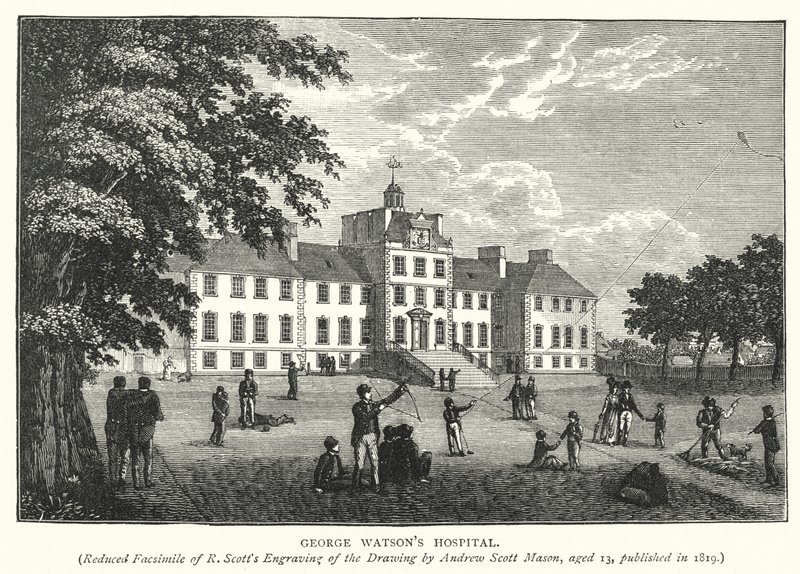 George Watsonin sairaala (kaiverrus) tekijältä English School
