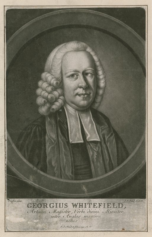 George Whitefield, MA, yksi metodismin perustajista tekijältä English School