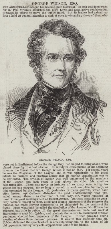 George Wilson, Esquire (kaiverrus) tekijältä English School