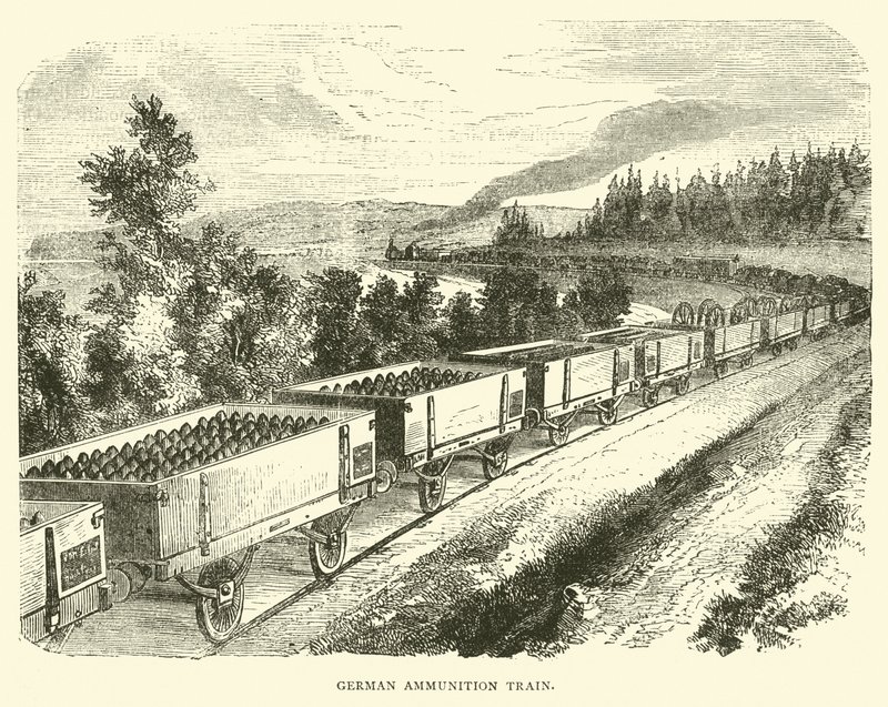 Saksalainen ammusjuna, syyskuu 1870 tekijältä English School