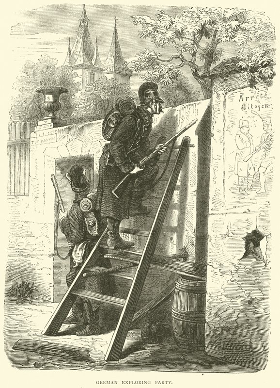 Saksalainen tutkimusryhmä, lokakuu 1870 tekijältä English School