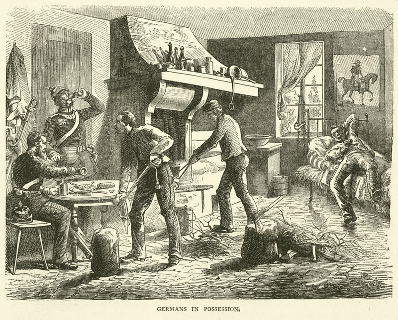Saksalaiset vallassa, syyskuu 1870 tekijältä English School