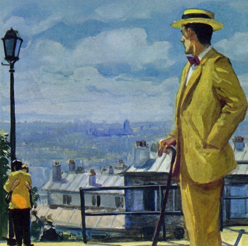 Gershwin ilmaisi rakkautensa kaupunkiin kirjassa An American In Paris tekijältä English School
