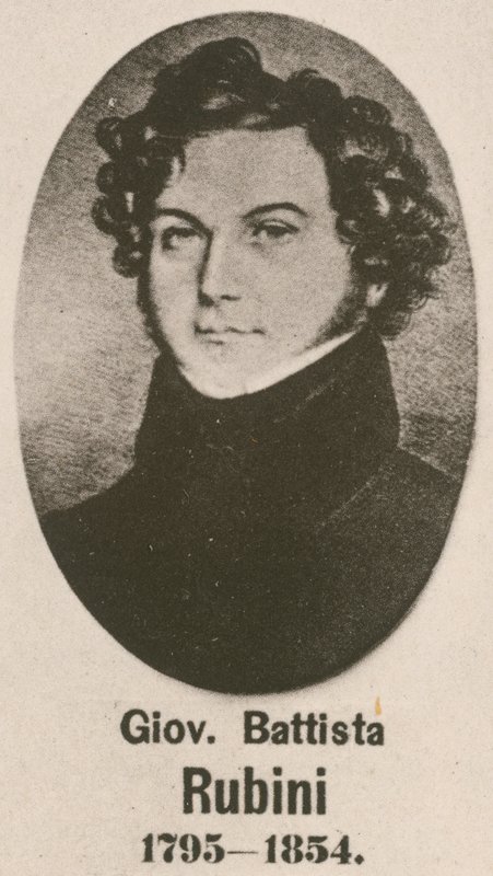 Giovanni Battista Rubini (syväpaino) tekijältä English School
