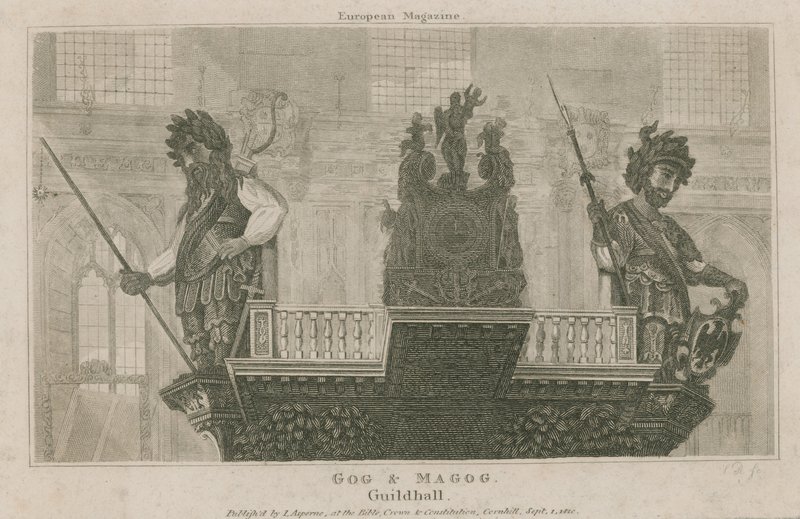 Gog ja Magog, Guildhall, Lontoo tekijältä English School