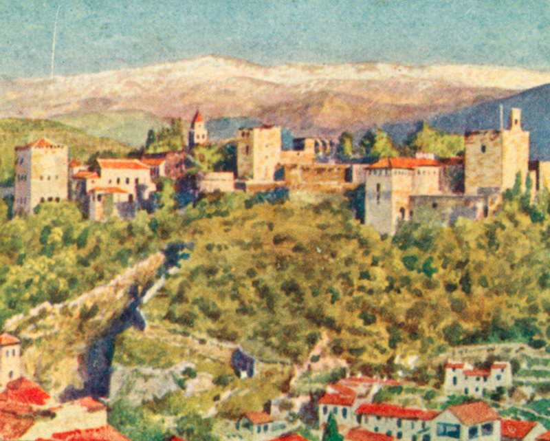 Granada, Alhambra (värilitra) tekijältä English School