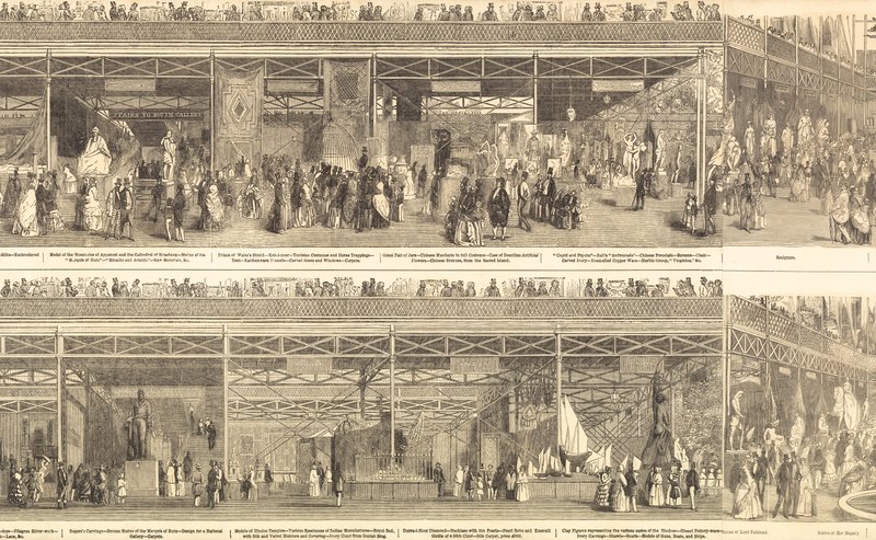 Suuri näyttely 1851 tekijältä English School