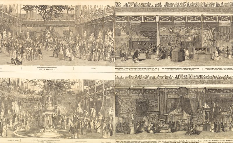 Suuri näyttely 1851 tekijältä English School