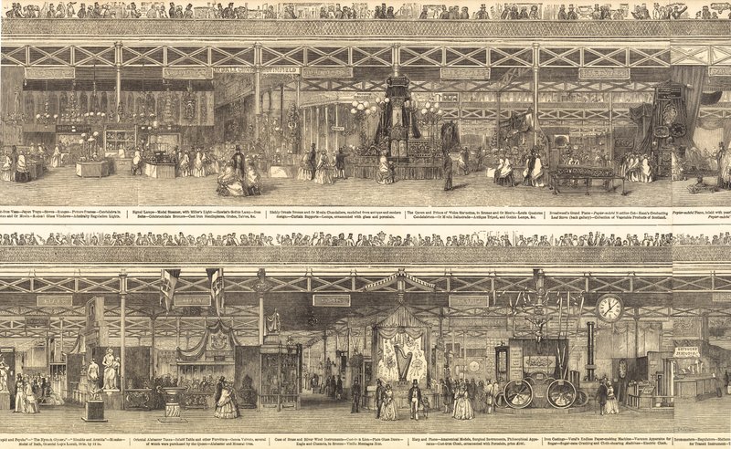 Suuri näyttely 1851 tekijältä English School