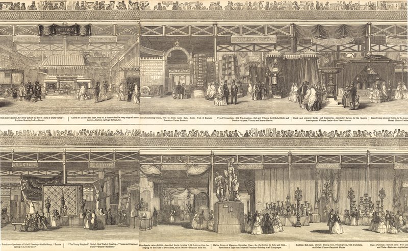 Suuri näyttely 1851 tekijältä English School