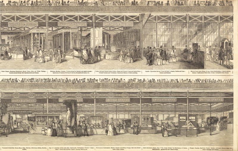 Suuri näyttely 1851 tekijältä English School