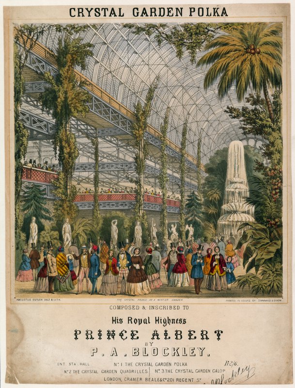 Suuri näyttely, 1851, Crystal Garden Polka tekijältä English School