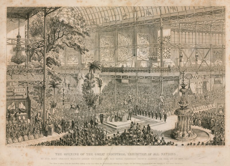 Suuri näyttely, 1851, avataan 1. toukokuuta 1851 tekijältä English School