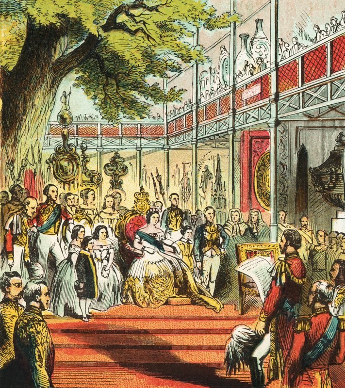 Suuri näyttely vuodelta 1851 tekijältä English School