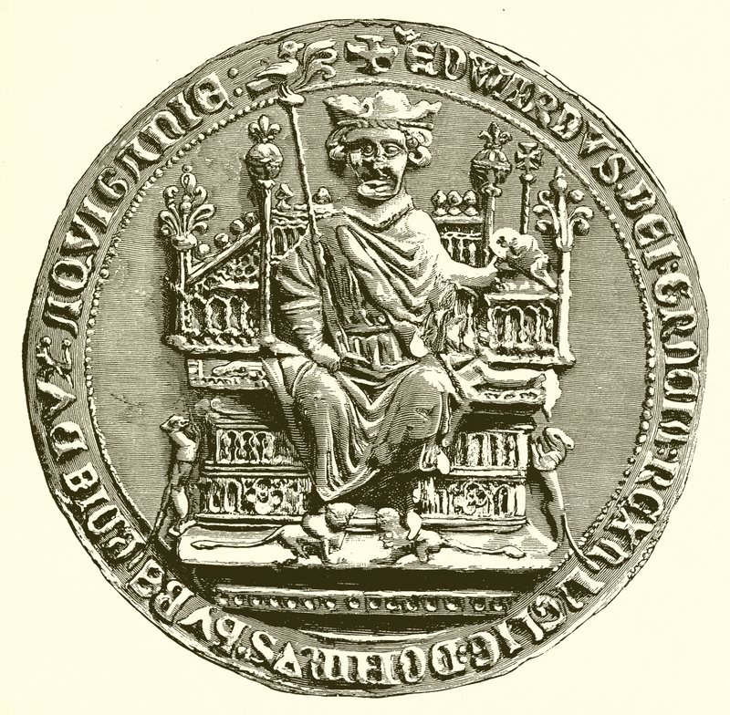 Edward I:n suuri sinetti tekijältä English School