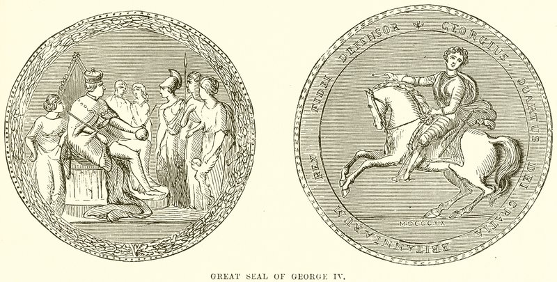 George IV:n suuri sinetti tekijältä English School