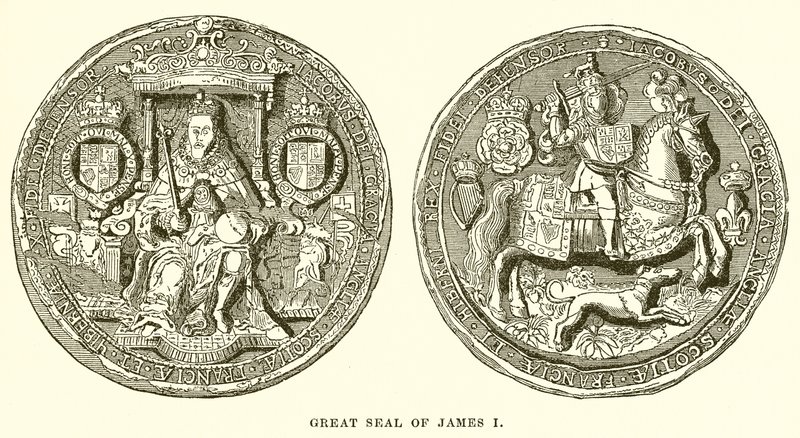 James I:n suuri sinetti tekijältä English School