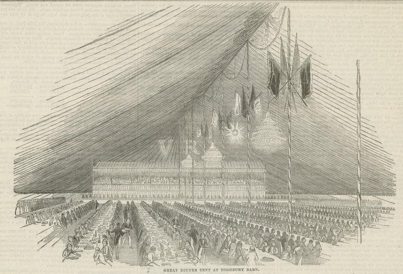 Upea illallisteltta Highbury Barnissa tekijältä English School