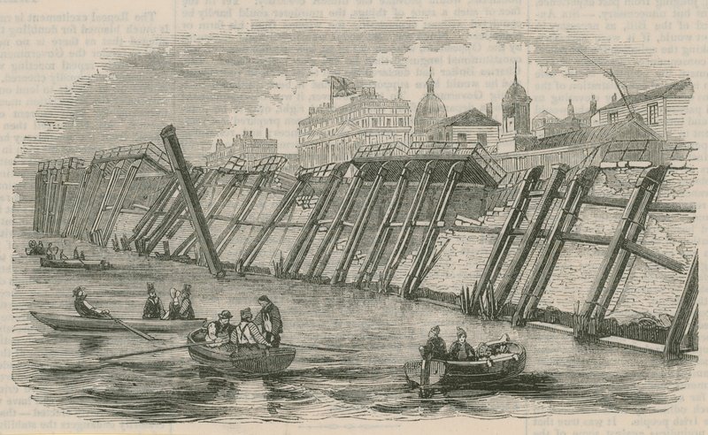 Greenwich Pier kaatumisen jälkeen tekijältä English School