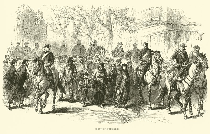 Vankien ryhmä, huhtikuu 1871 tekijältä English School