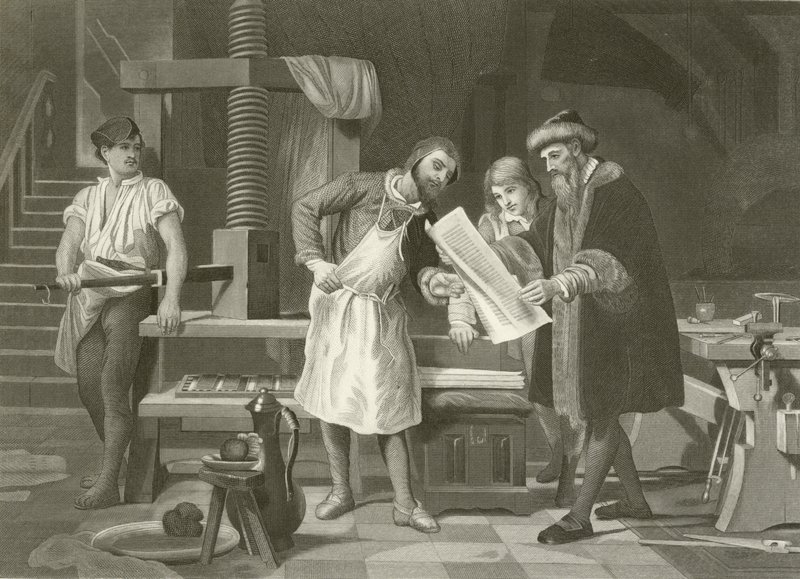 Gutenberg 1400-1468 tekijältä English School