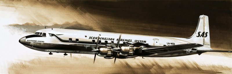 Guttorm Viking, skandinaavinen DC-7C tekijältä English School